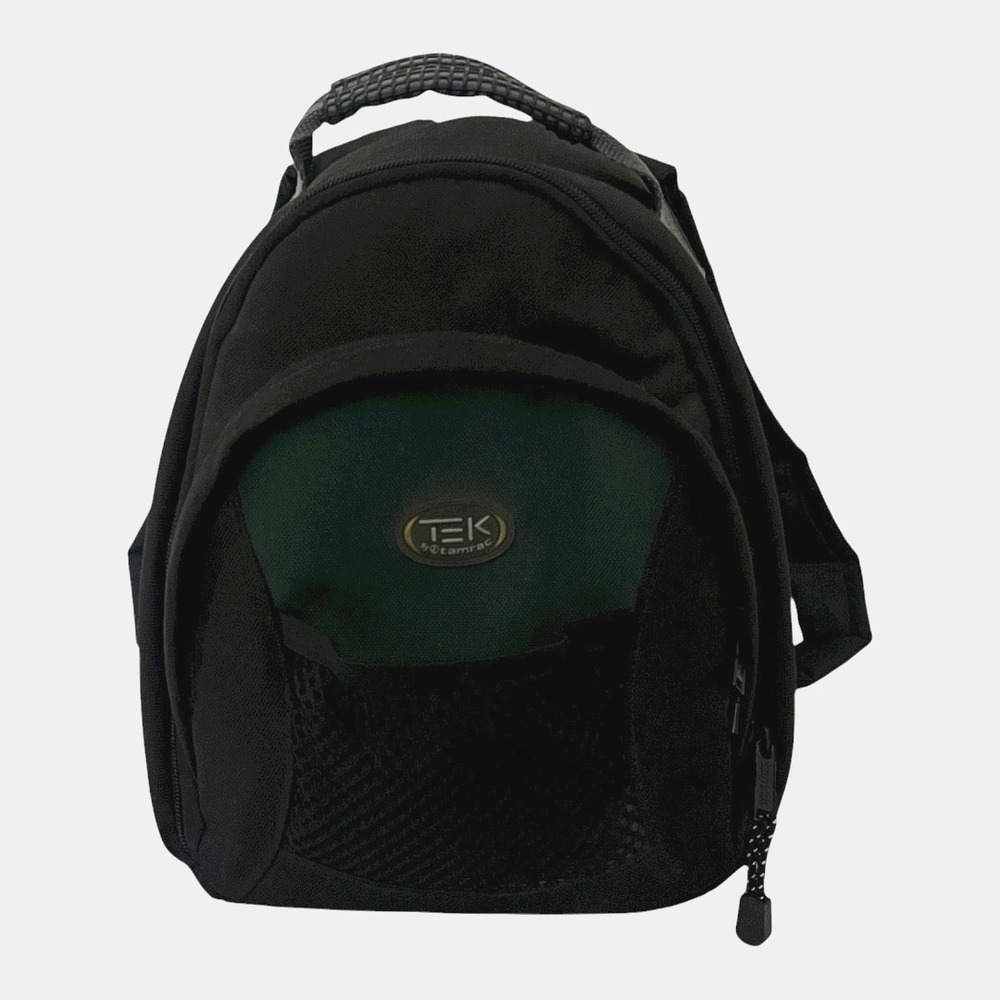Tamrac TEK Camera Backpack Black Green Padded‎ DSLR Mirrorless Bag Small Utility